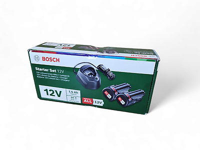 Bosch Akku Starter-Set: 2 x PBA 12 Volt, 1.5 Ah O-A