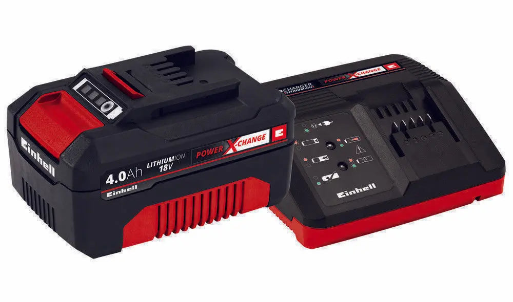 Einhell Power-X-Change Starter Kit Akku 18 V / 4,0 Ah + Ladegerät