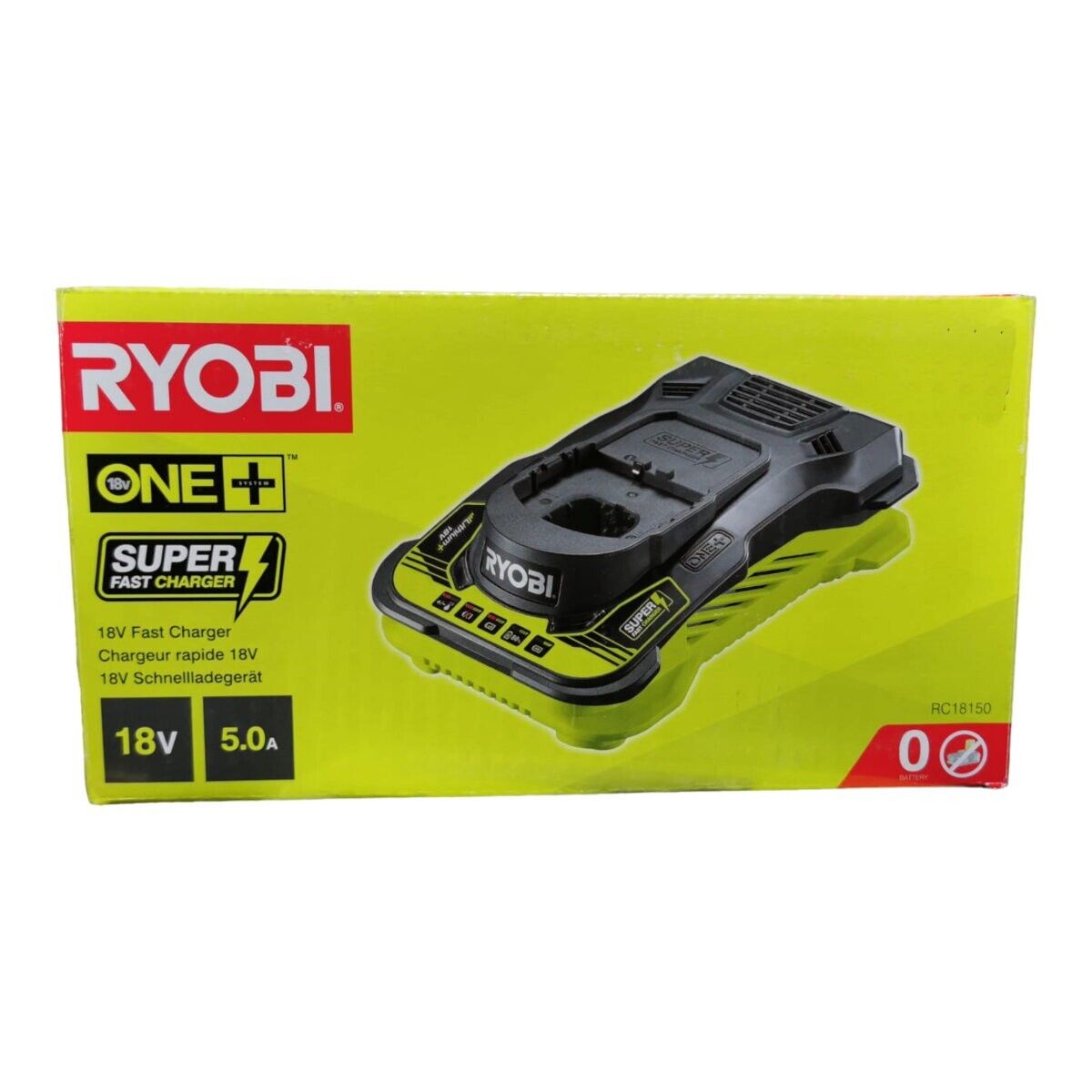 ONE+ Schnelladegerät RYOBI RC 18150 5A